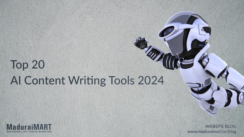 Top 20 AI Content Writing Tools in 2024