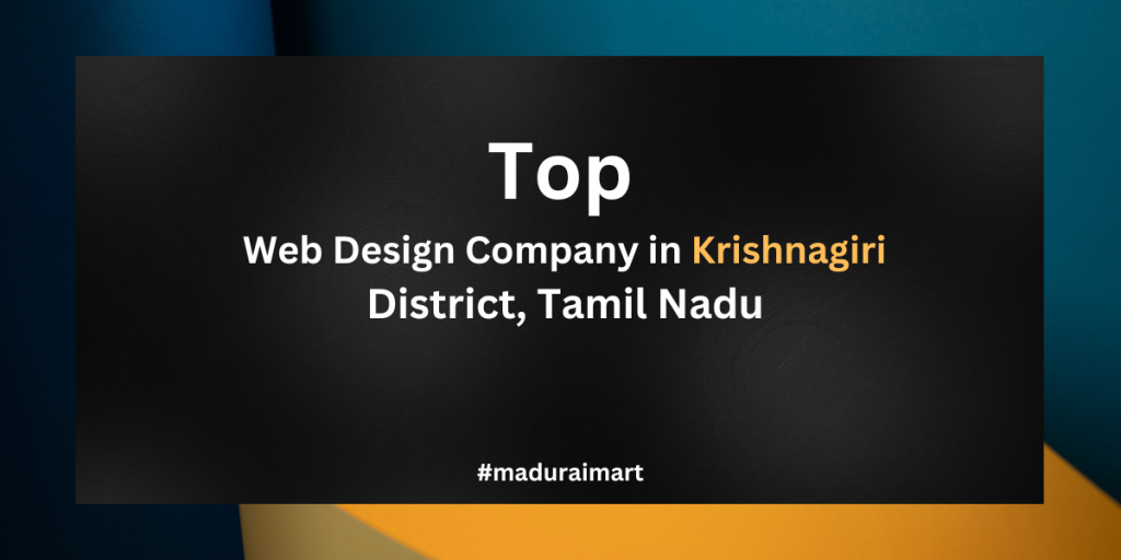 Top 10 Web Design Company in Krishnagiri